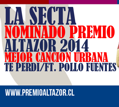 La Secta Nominados al Altazor 2014