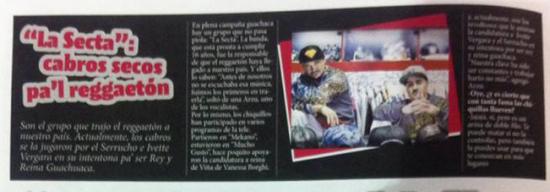 La Secta en el Diario Popular